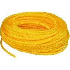 3" 3-STRAND YELLOW POLYPRO ROPE